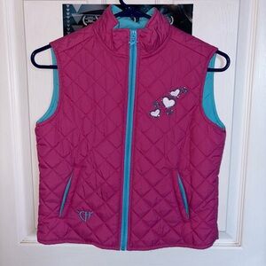 Pink and Blue Kids Vest